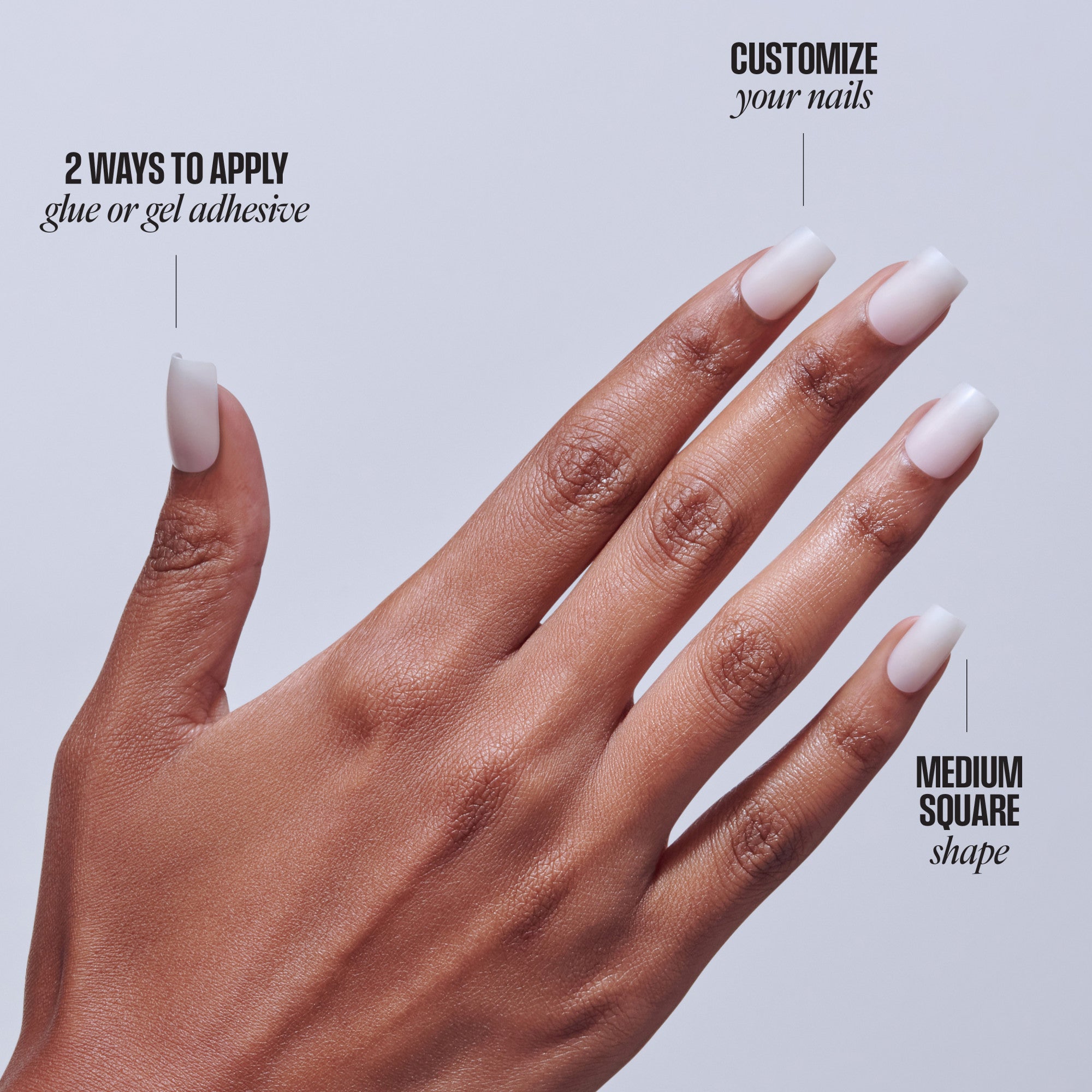 KISS Professional Full Cover Press On Nails - Absolutes