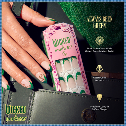 Always Been Green WICKED X imPRESS No Glue Needed - Image 9