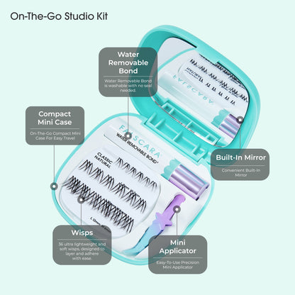 FALSCARA Studio Mini On-The-Go Kit – Classic Natural - 36 Wisps