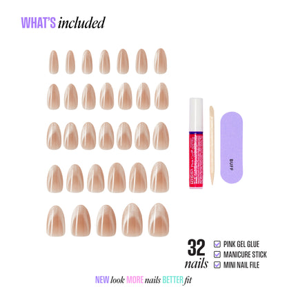 KISS CORE Magnetic Press On Glue Nails - Amazon Falls