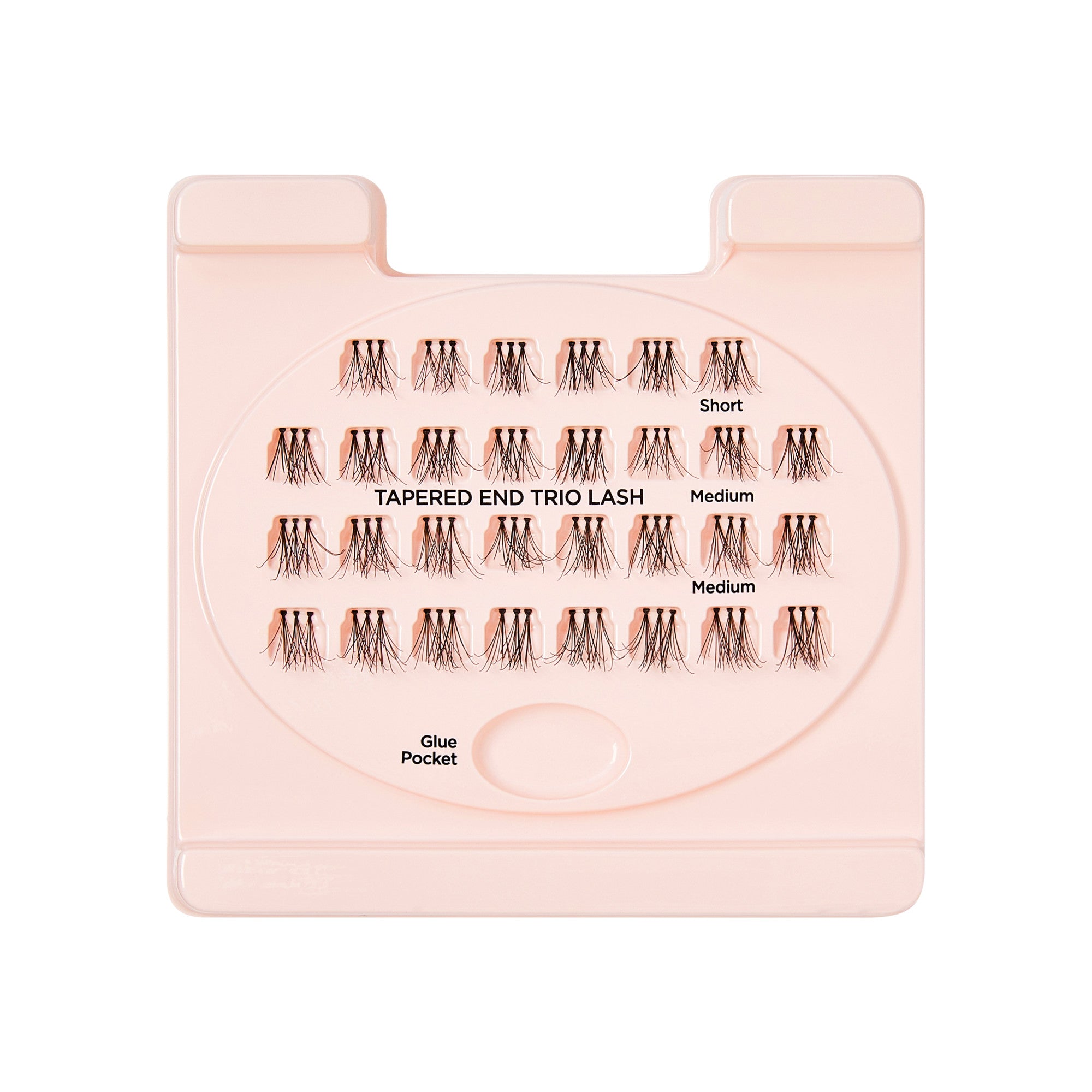 Kiss Looks So Natural Trio False Eyelashes - Medium | 1 Pair