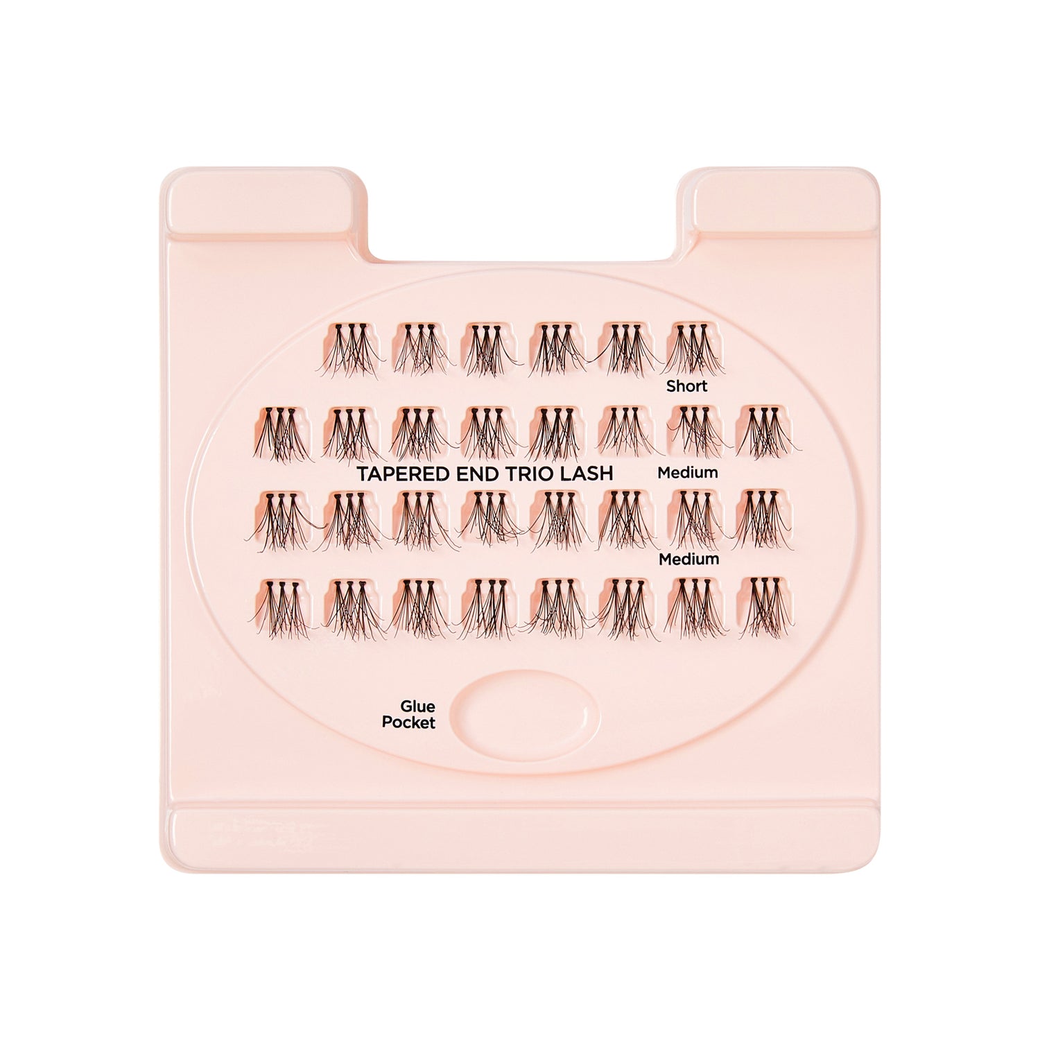 KISS Looks So Natural Trio Lashes - Medium