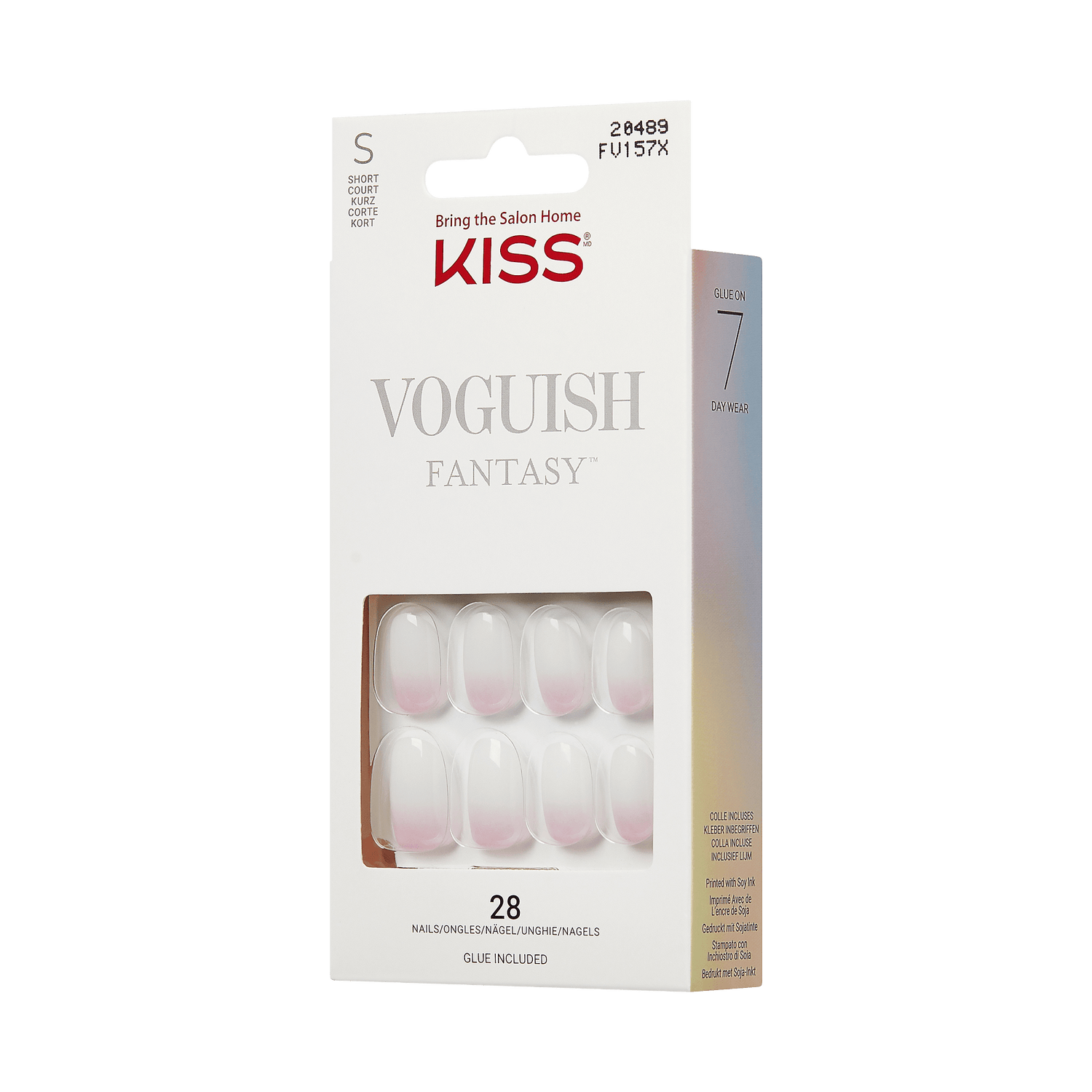 KISS Voguish Fantasy Press On Glue Nails - Forever Young
