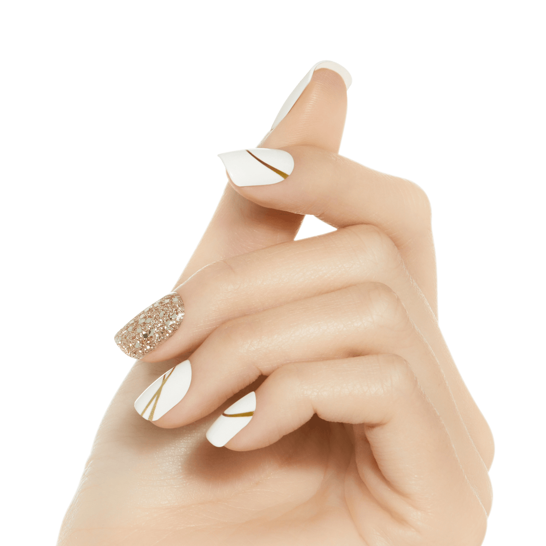 KISS Voguish Fantasy Press On Glue Nails - Glam and Glow