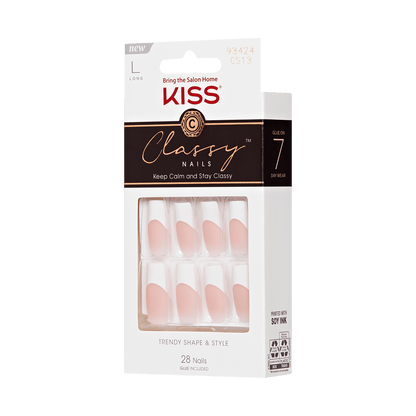 KISS Classy Press On Glue Nails - Movin&