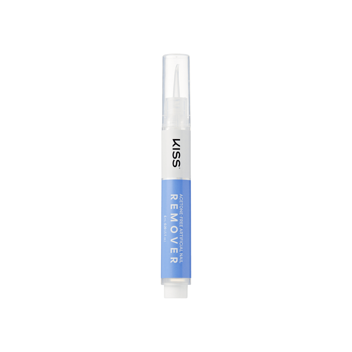 Kiss Acetone-Free Artificial Nail Remover Pen | Fake Nail Remover, Press-On Remover, Precision Tip for Gentle Removal, Non-Damaging, Vitamin E &amp; Keratin Infused, 0.2 fl. oz.