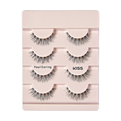 Contents of KISS The New Natural lash multipack in &