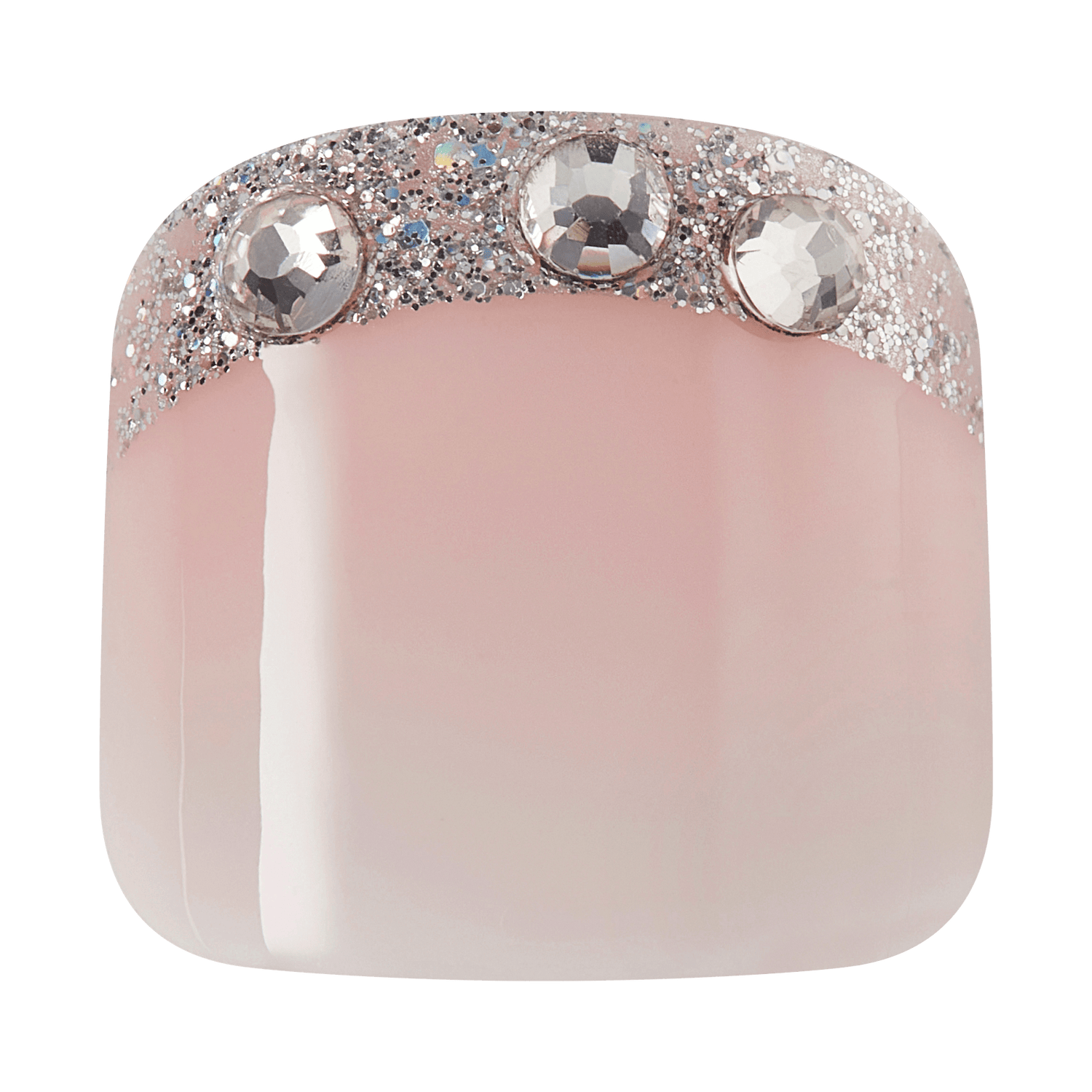 KISS Gel Fantasy Press On Glue Toenails - Aesthetic Care