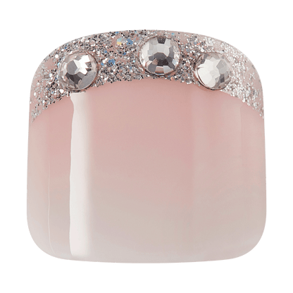 KISS Gel Fantasy Press On Glue Toenails - Aesthetic Care