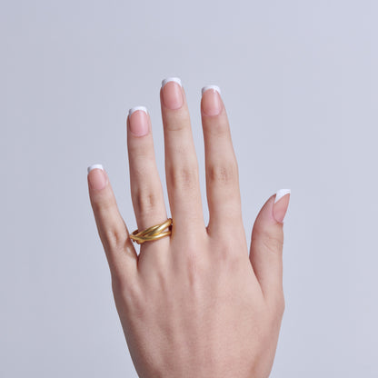 KISS CORE French Press On Glue Nails – Snapshot