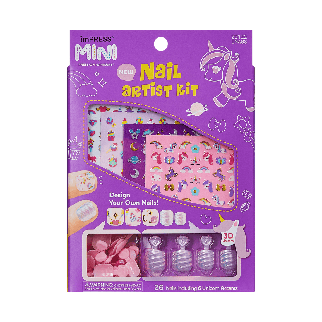 imPRESS Kids Nail Artist Kit - Unicorn Dream
