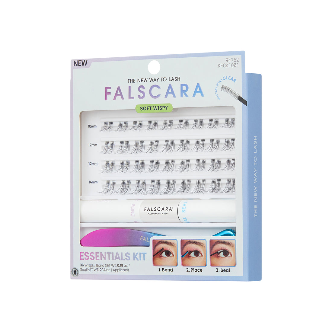 Falscara Soft Wispy Essentials Kit – 36 Wisps