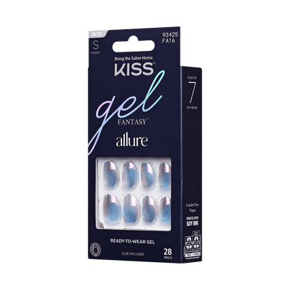 KISS Gel Fantasy Allure Press On Glue Nails - Change Chance