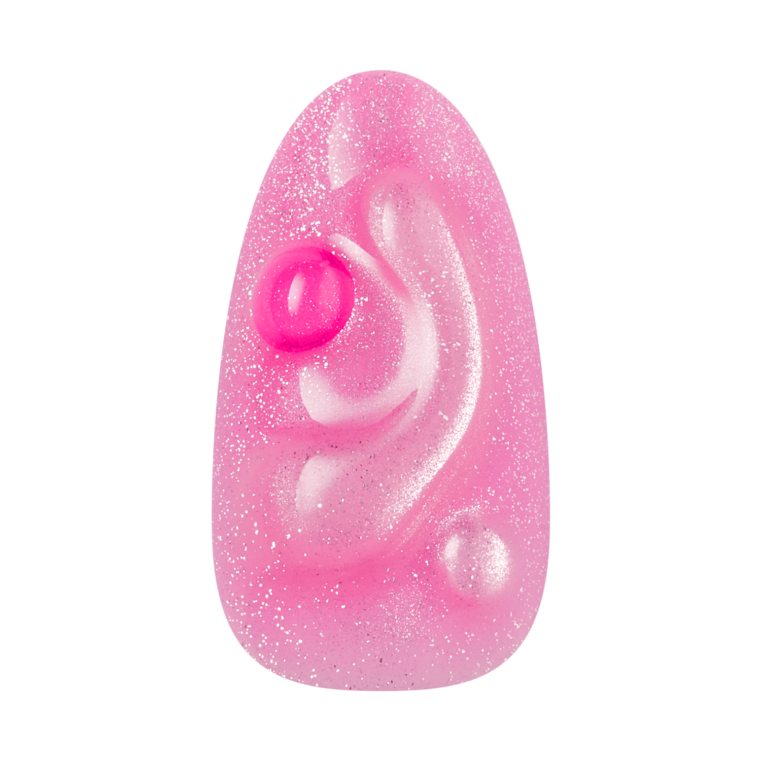 KISS NAIL DRIP Press On Glue Nails - Cheerful Meadow