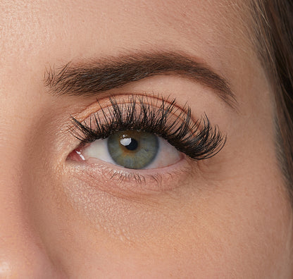 Sassy Wispy | 12 Clusters imPRESS Falsies With Mini Applicator 12mm-14mm No Glue Needed - Image 4