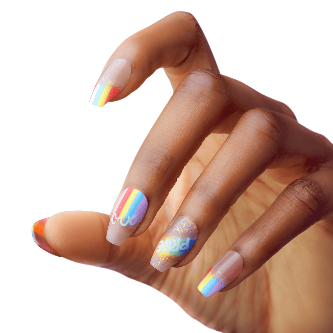 KISS Voguish Fantasy Press On Glue Nails - Self Worth