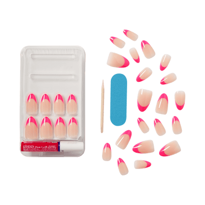 KISS Voguish Fantasy Press On Glue Nails - The Thrill