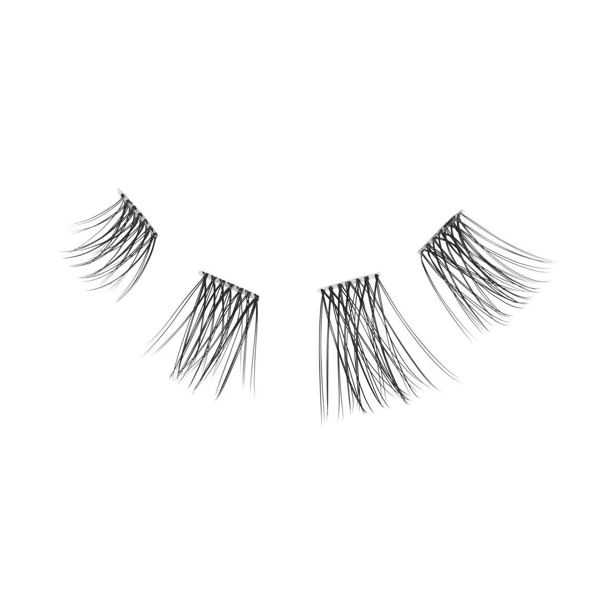 Falscara Soft Natural Mega Multipack | DIY False Lash Extensions, Cluster Lash, Wispy Lashes, 70 Wisps, 8mm-16mm