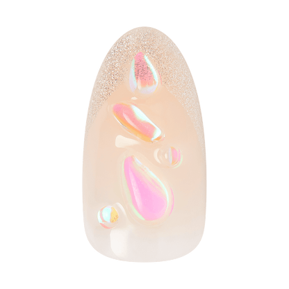 KISS NAIL DRIP Press On Glue Nails - Vivid