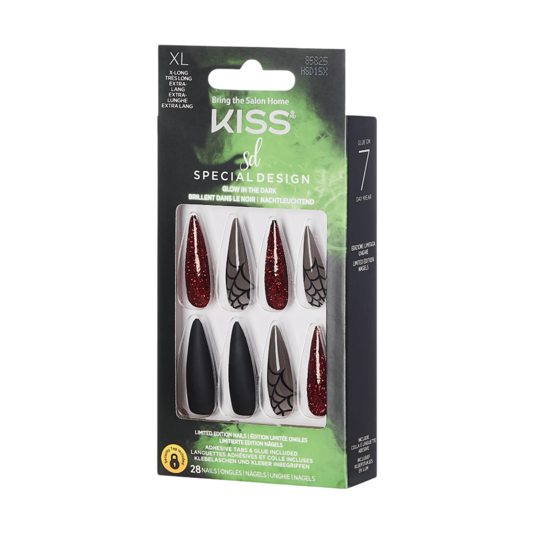 KISS Special Design Halloween Press On Glue Nails - I Want Candy