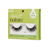 KISS Sister Nature False Eyelashes  - Sage
