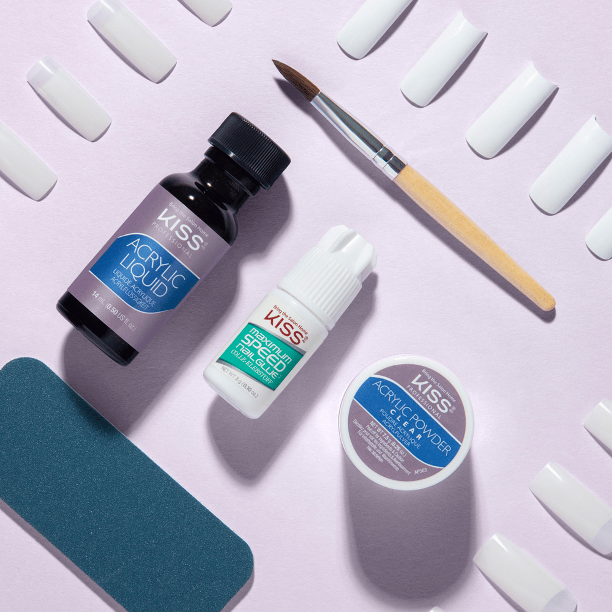 KISS French Acrylic Sculpture Kit – French &amp; Natural