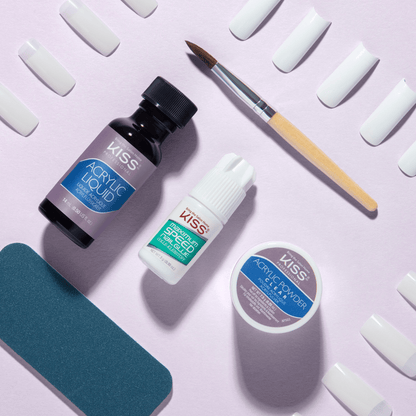 KISS French Acrylic Sculpture Kit – French &amp; Natural