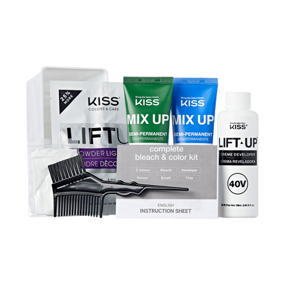 Mix Up Complete Hair Color Kit Sapphire & Alpine Green - Image 3