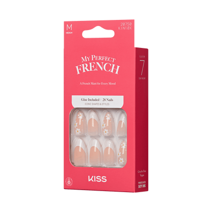KISS My Perfect French Press On Glue Nails - What You Want