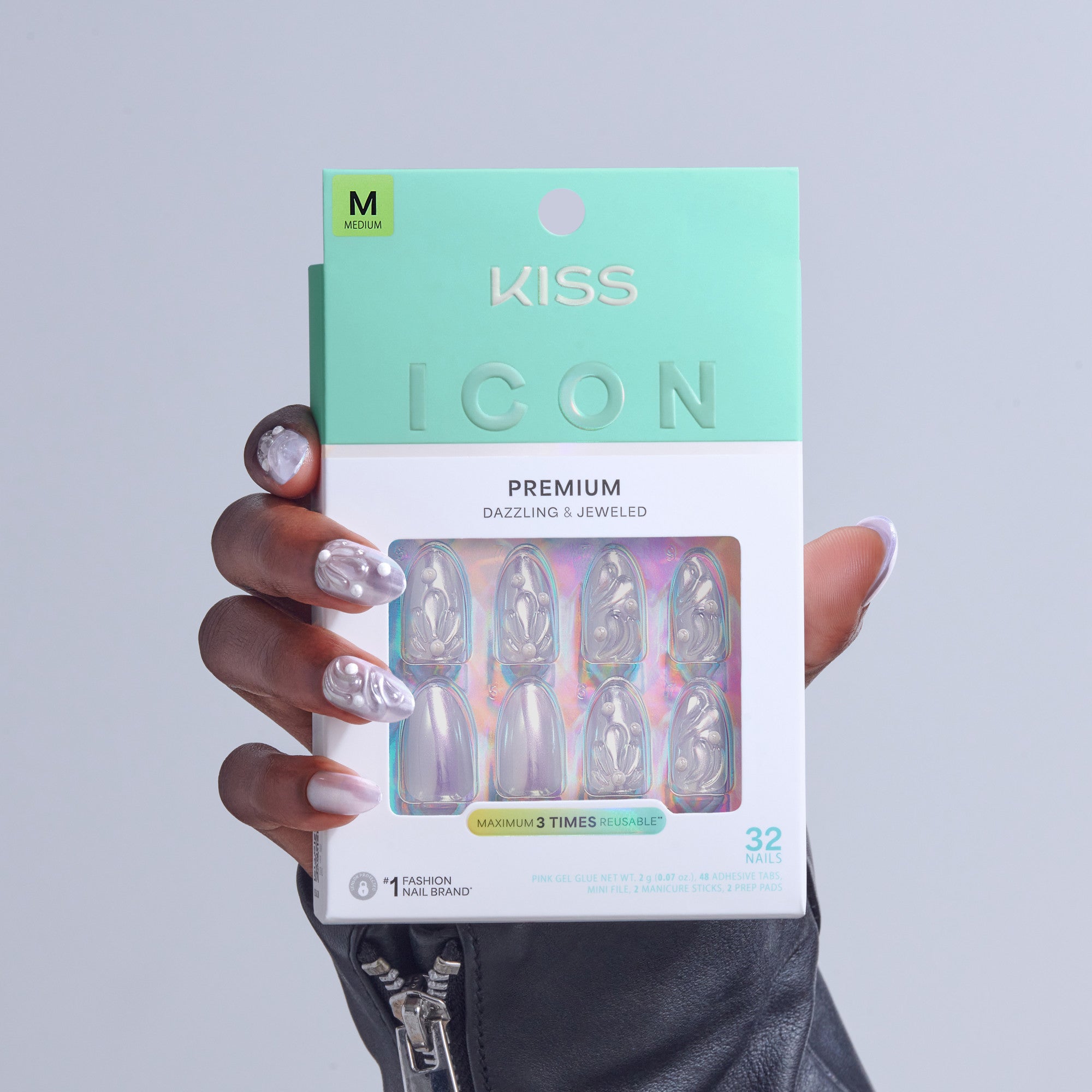 KISS ICON Press On Glue Nails - Remarkable