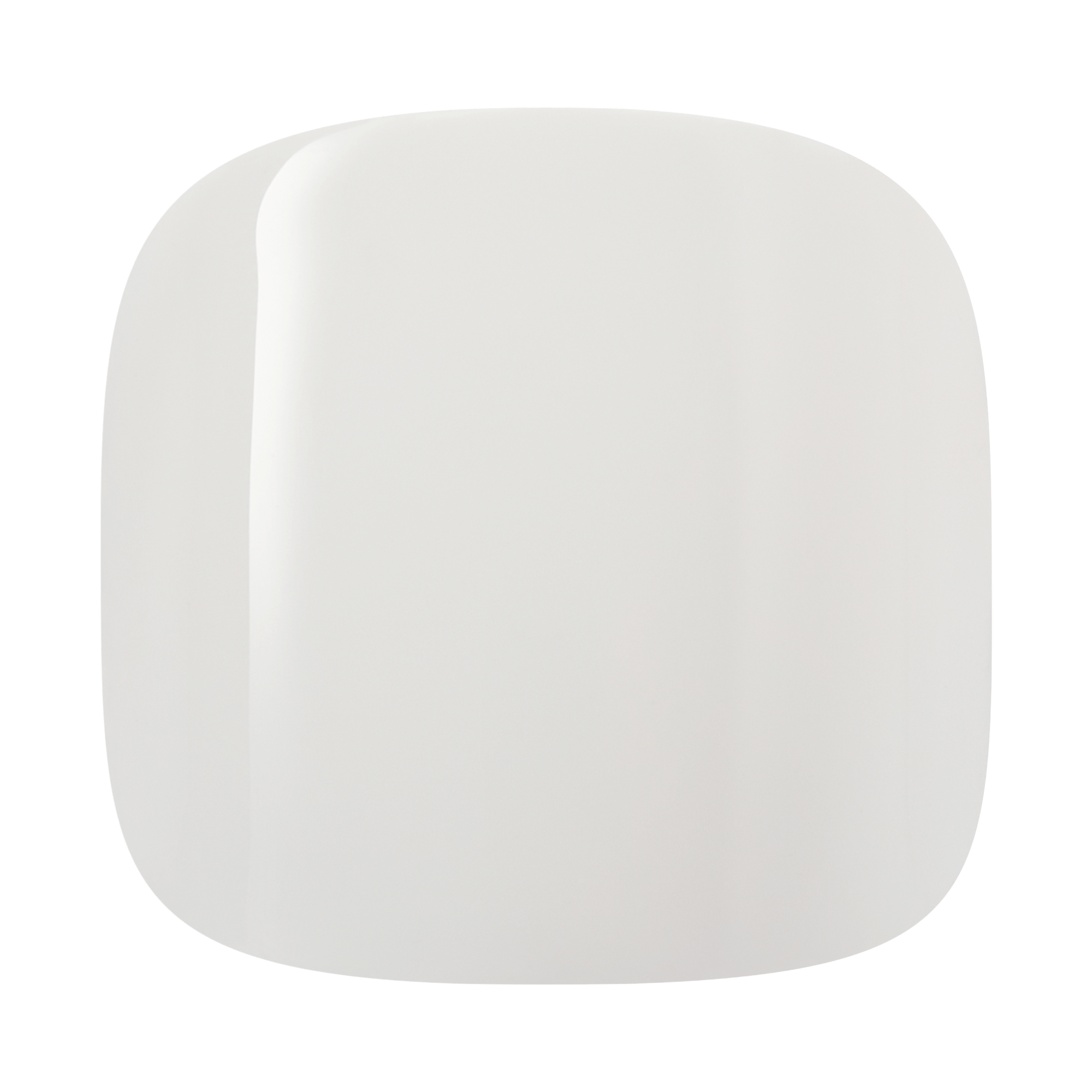 White square nails on a transparent background