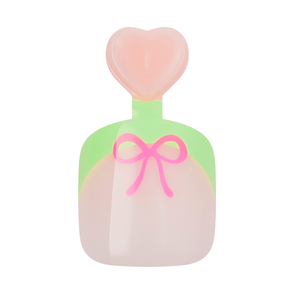 Impress Kids No Glue Fake Press On Nails - Princess Dream | Design, Pink &amp; Green, Kids, Squoval, Manicure