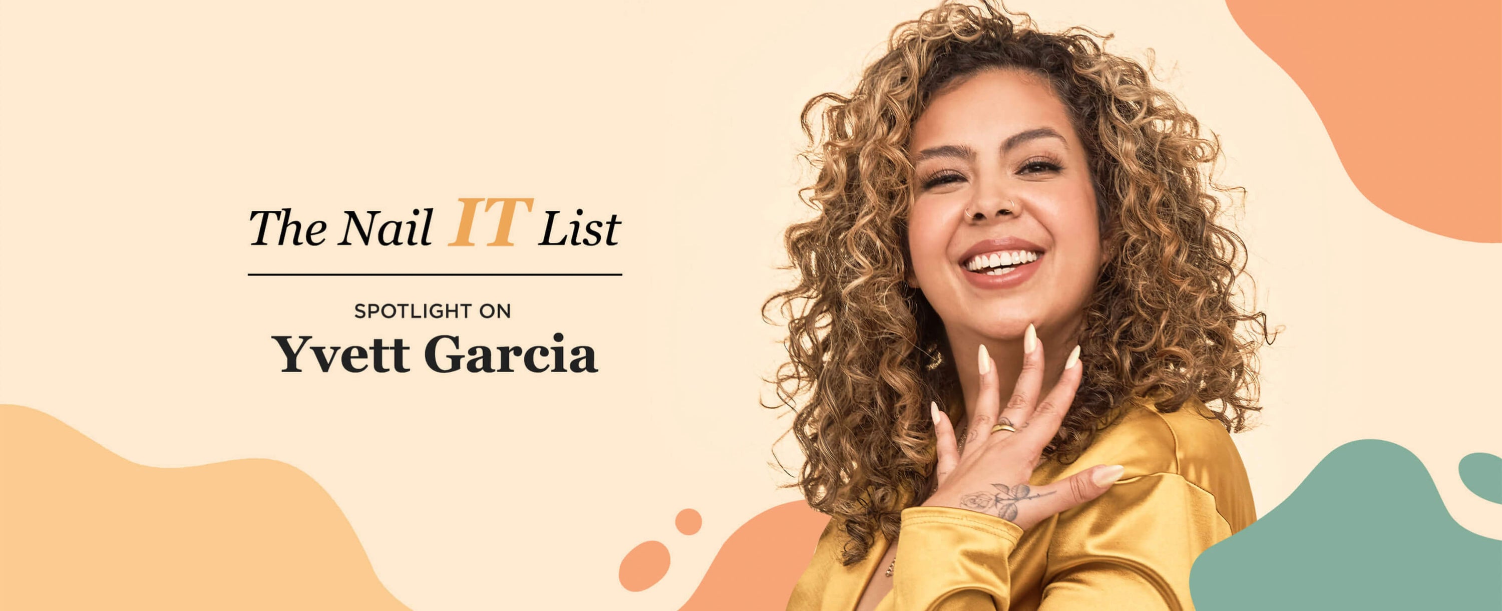 Nail IT List with Yvett Garcia smiling