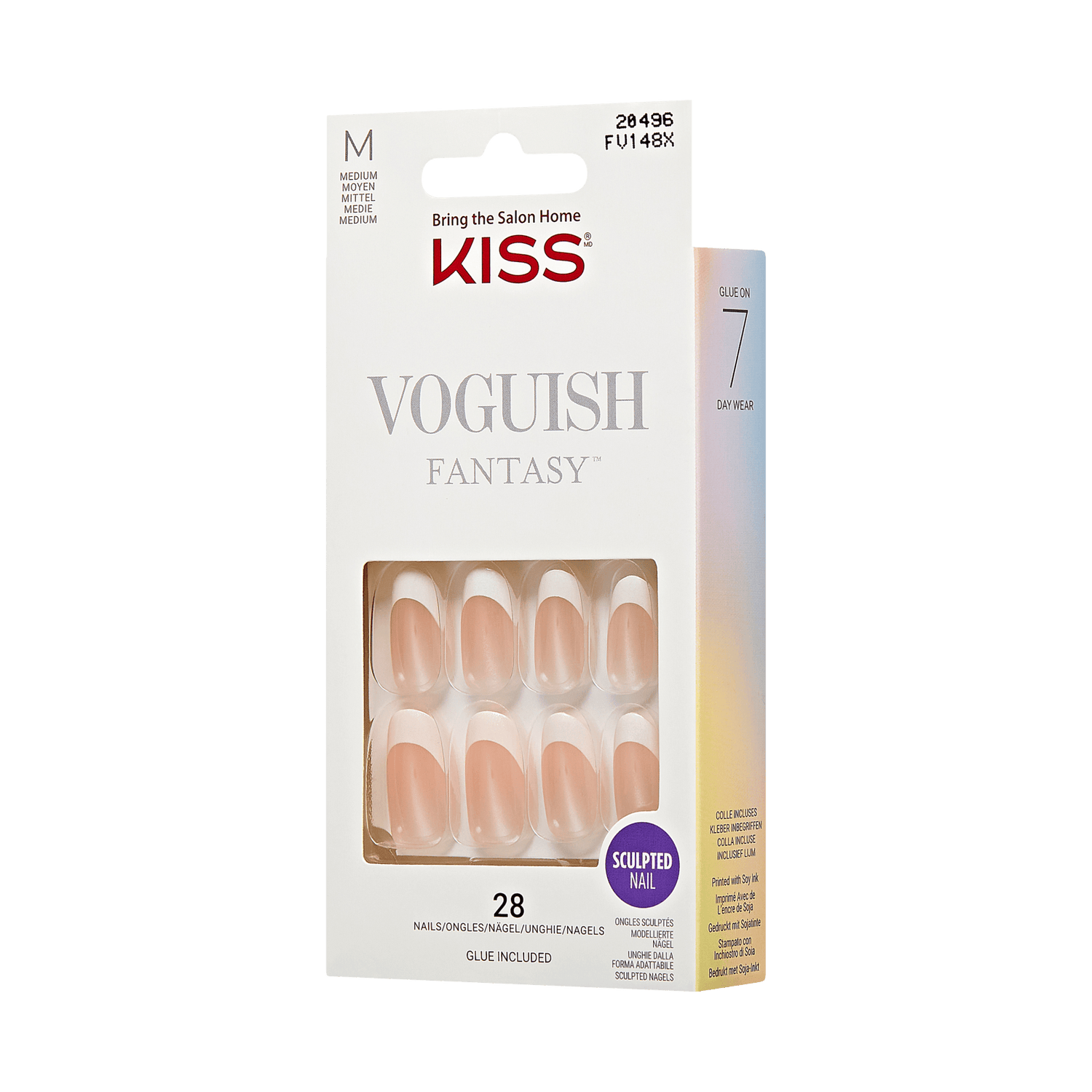 KISS Voguish Fantasy Press On Glue Nails - Sunwalker