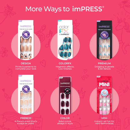 imPRESS Kids Press On Nails - Berry Best