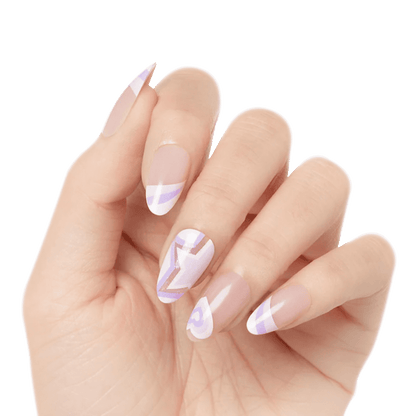 KISS Salon Design Press On Glue Nails - All 4 Me