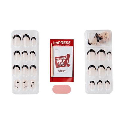 imPRESS Design Press On Nails - Gold Ring