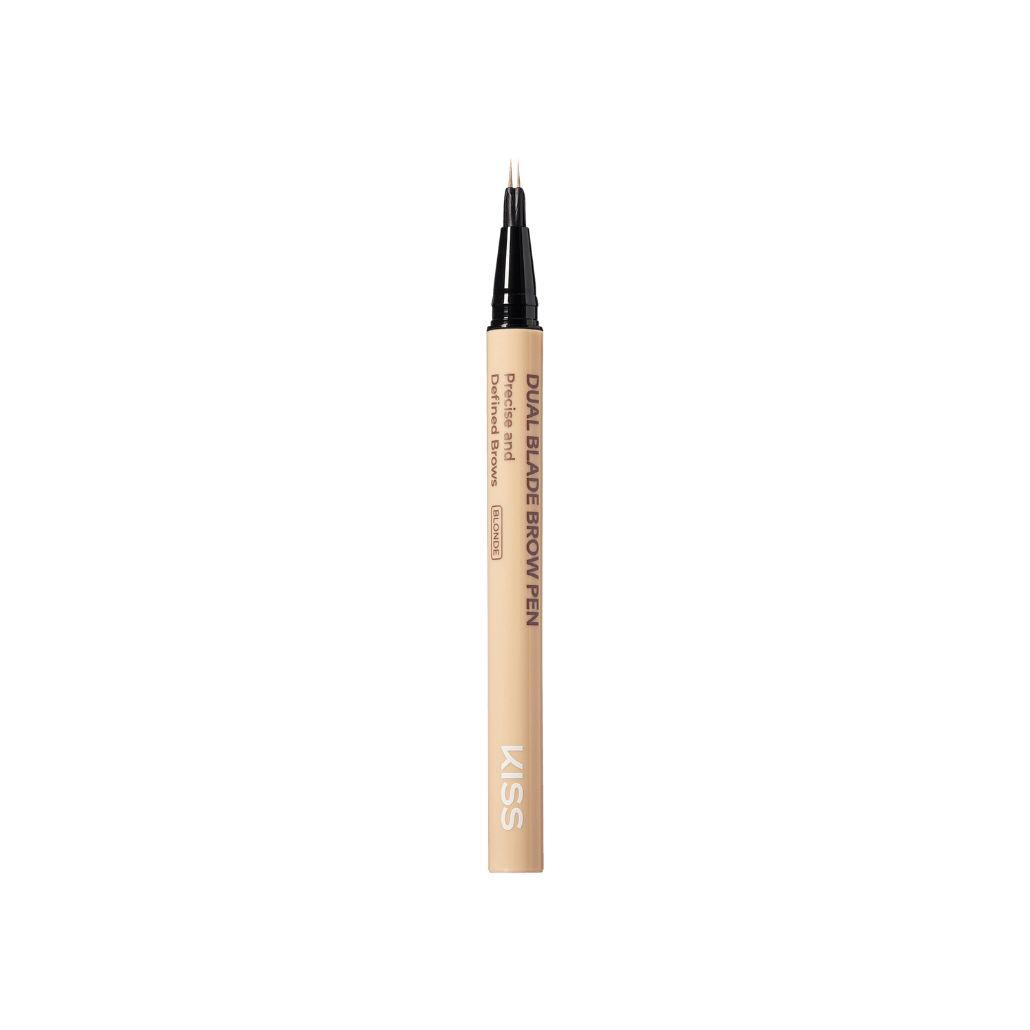 Kiss Dual Blade Brow Pen - Blonde | Smudge Free