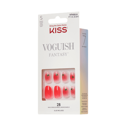 KISS Voguish Fantasy Press On Glue Nails - Easy Love