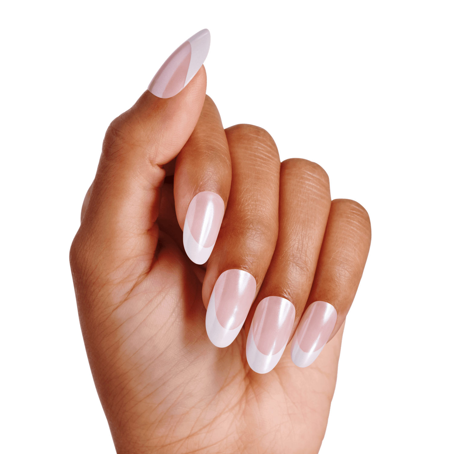 KISS Voguish Fantasy Press On Glue Nails - Golden Warmth