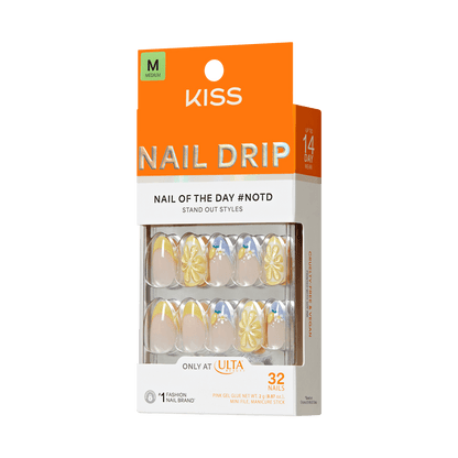 KISS NAIL DRIP Press On Glue Nails - Euphoric Leap