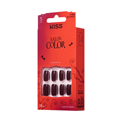 KISS Salon Color Halloween Press On Glue Nails - Keep Calm N Scare On