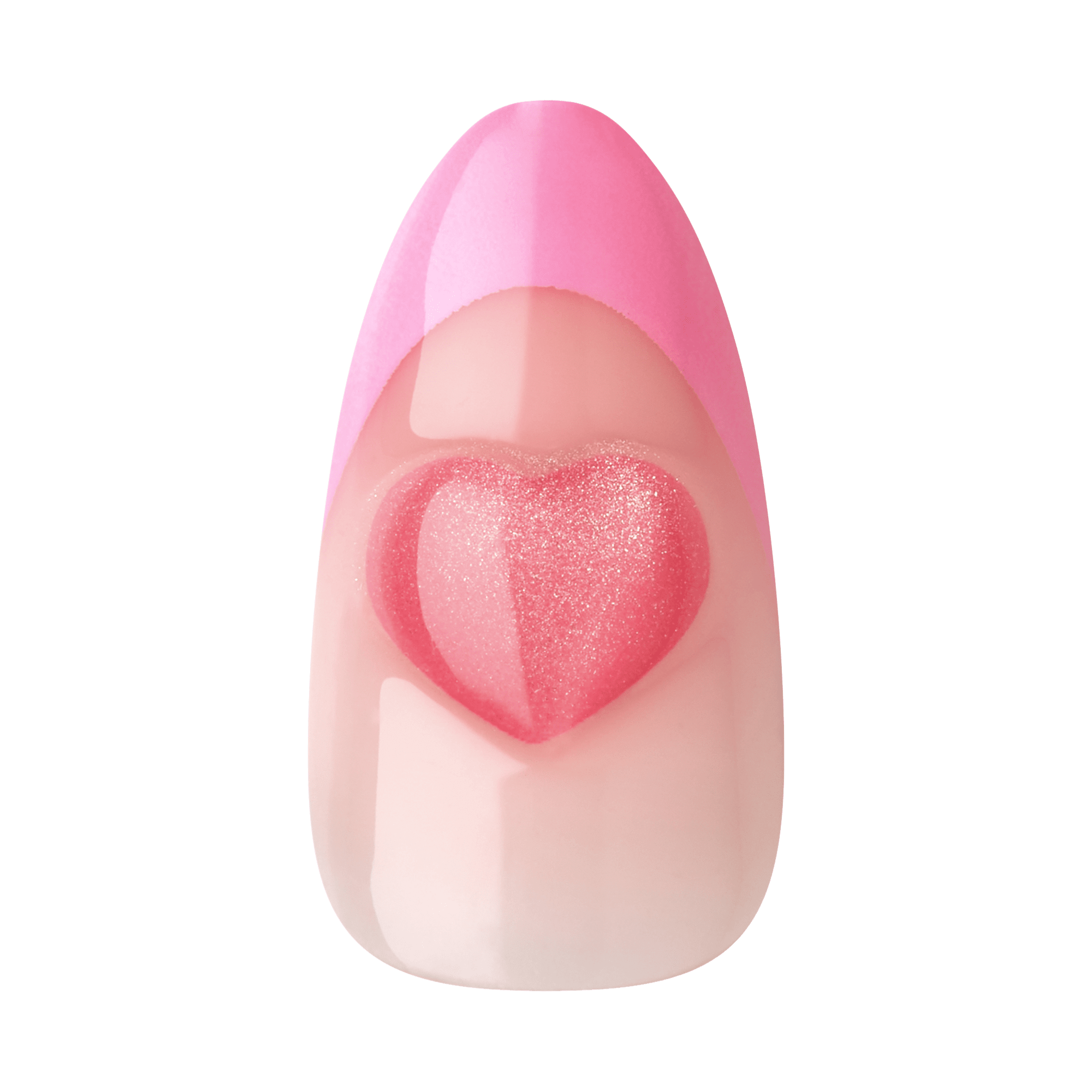 KISS Nail Drip Press On Glue Nails - Latte Drip