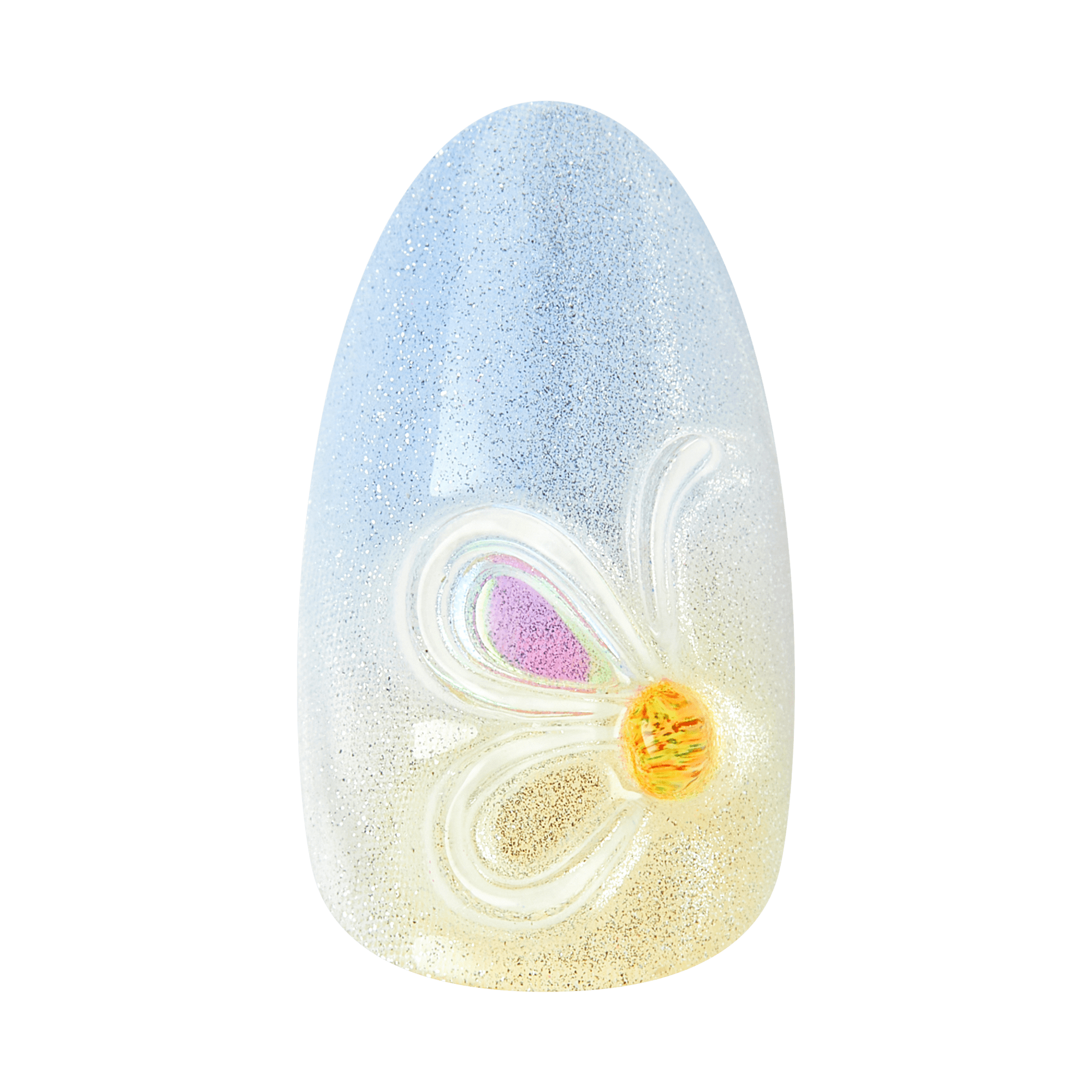 KISS NAIL DRIP Press On Glue Nails - Merry Sky