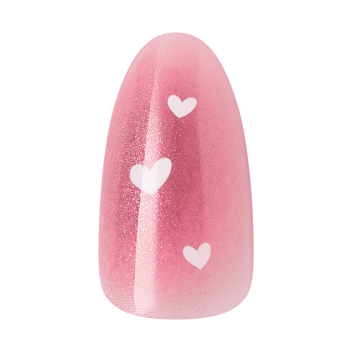 KISS LOVE Design Press On Glue Nails - My Forever Valentine