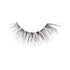 Close-up of a lash strip with a messy, smokey look of 90&