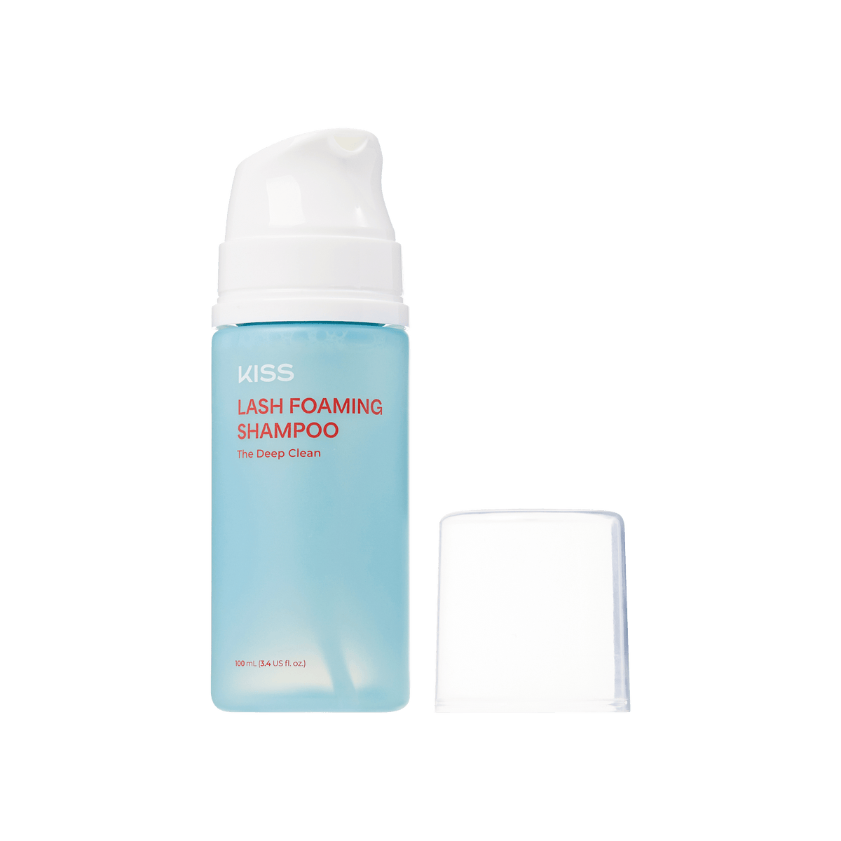 Kiss Lash Foaming Shampoo &amp; Lash Cleaning Brush | 100 mL