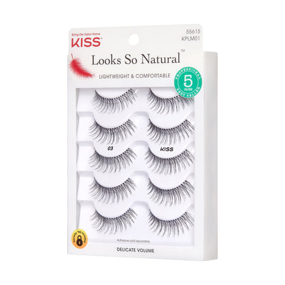 So Natural Multipack | 5 Pairs Looks So Natural 10mm - Image 5