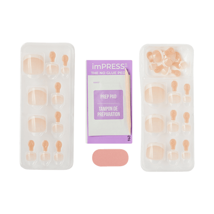 Chasing Summer imPRESS Design Pedicure No Glue Needed - Image 5