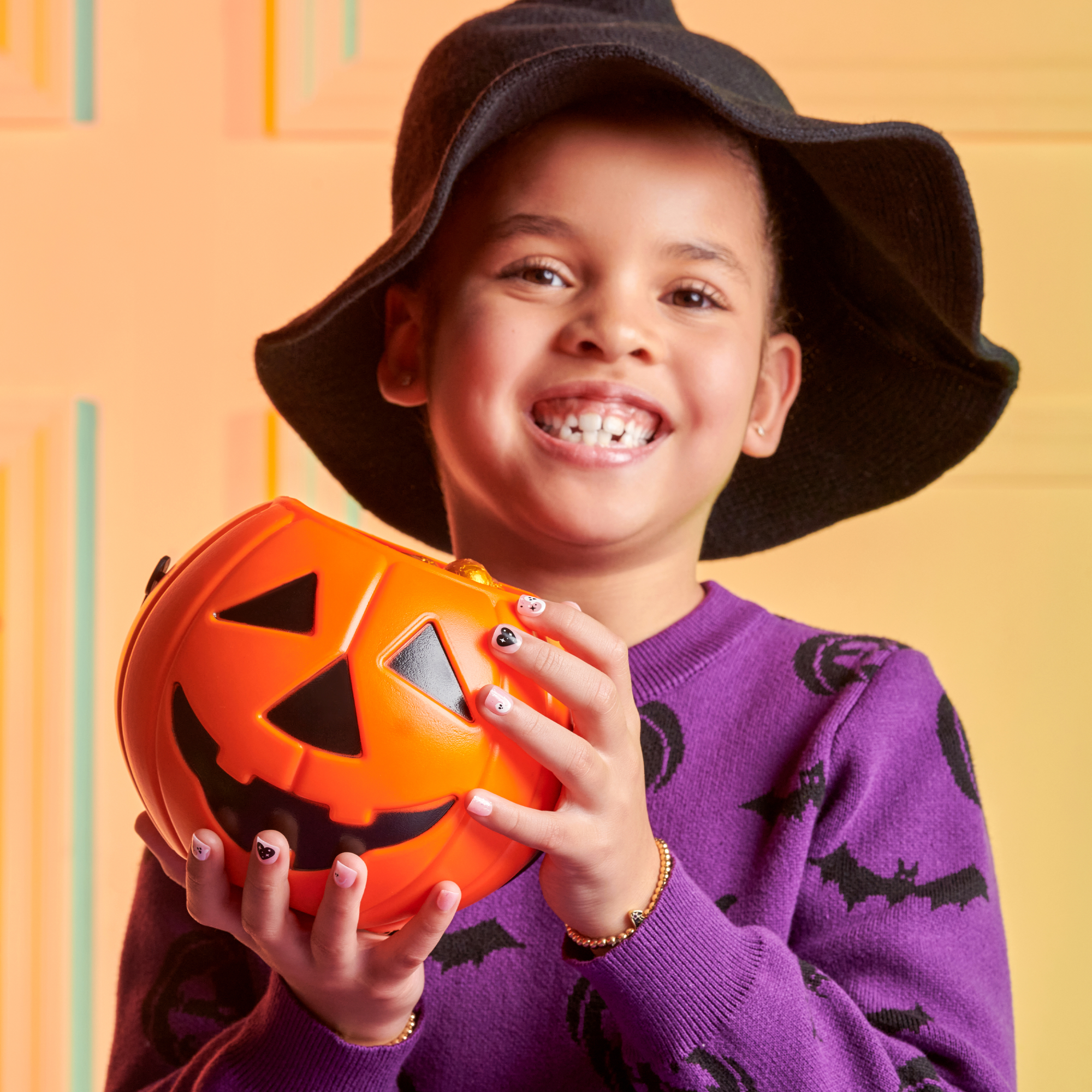 imPRESS Halloween Kids Press On Nails - Amazed